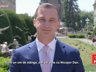 Simonis, PSD, îl susține pe Nicușor (sursa: Facebook/Alfred Simonis)