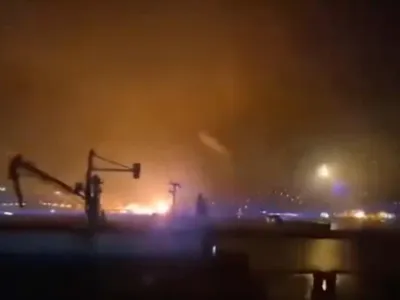 Ucraina atacă portul rus Novorosiisk (sursa: X/Meanwhile in Ukraine)