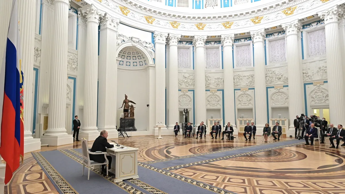 Putin recunoaște independența republicilor separatiste Foto: Kremlin.ru