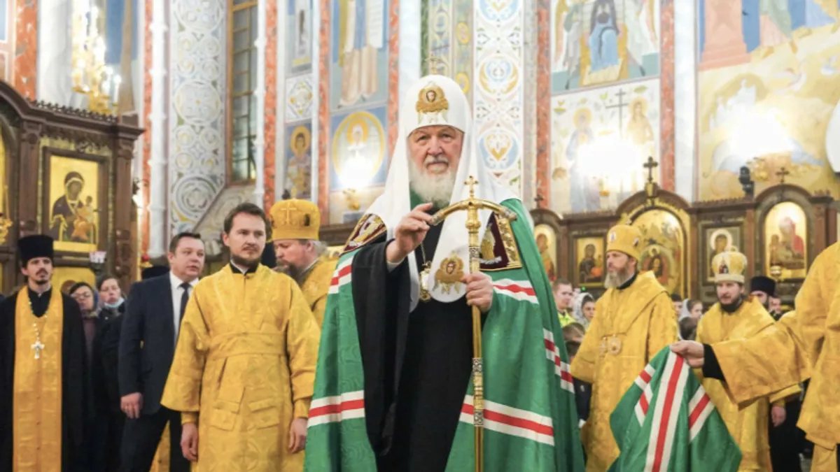 Patriarhul Kirill justifică iar invadarea Ucrainei (sursa: patriarchia.ru)