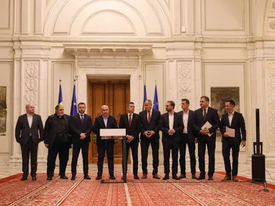 Prima schiță a viitorului Guvern Foto: Inquam/Octav Ganea