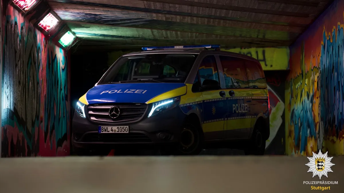 Atac armat lângă Stuttgart, atacatorul, împușcat (sursa: Facebook/Polizei Stuttgart)