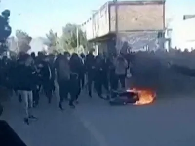 Proteste de amploare în Iran (sursa: UGC)