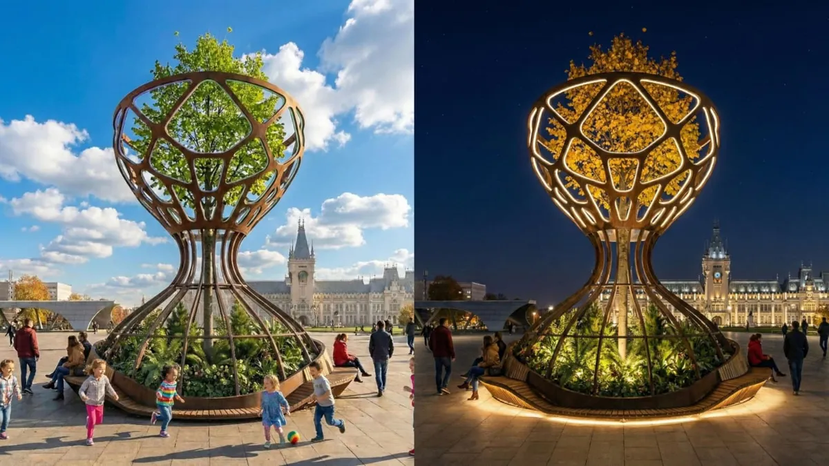 Clepsidra Vie REGENERA, conștientizarea poluării (sursa: ziaruldeiasi.ro)