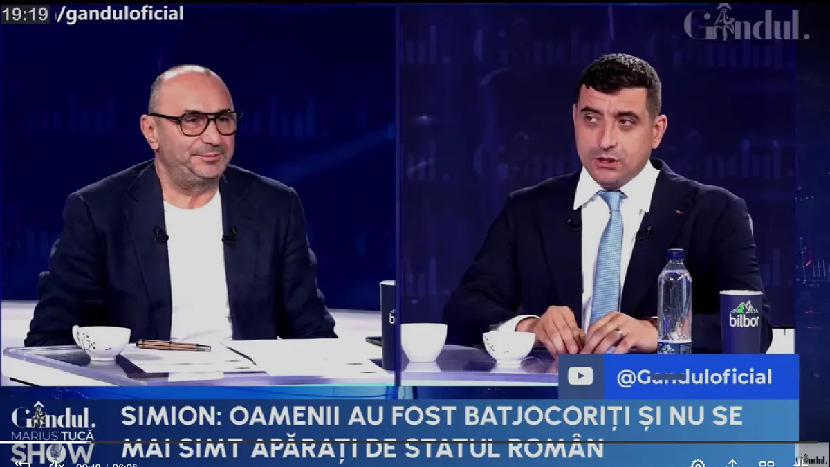 George Simion, 100% alături de protestatari