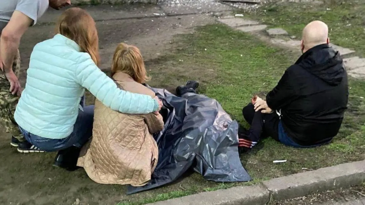 Atac rusesc asupra civililor din Ucraina (sursa: X/Tachikoma)