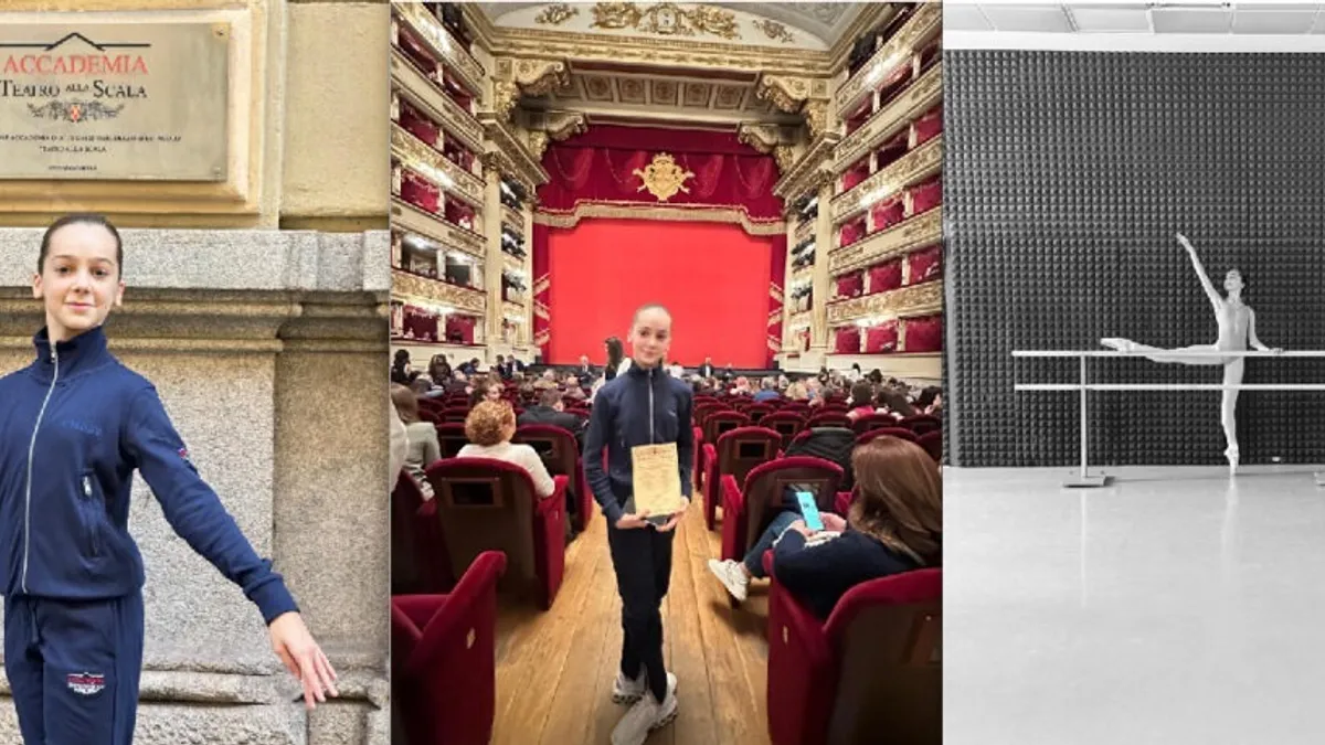 O balerină adolescentă, debut la Scala (sursa: ziaruldeiasi.ro)