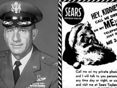 Radarele armatei urmăresc sania lui Moș Crăciun (sursa: Facebook/U.S. Embassy Bucharest)