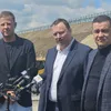 Cristian Pistol, șeful CNAIR, alături de Grindeanu și Hibert Thuma Foto: Facebook