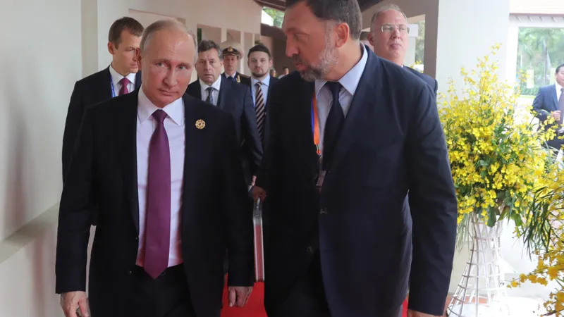 Oligarhul rus Deripaska, manipulare pro-Putin (sursa: TASS)
