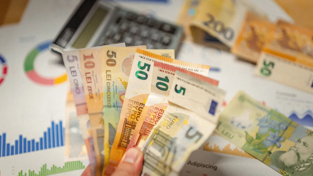 Bancnote românești și euro