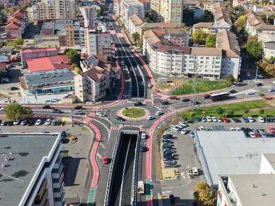 La Oradea se deschide, azi, al șaptelea din cele opt pasaje rutiere care fluidizează traficul - inițiativa fostului președinte al CJ, Ilie Bolojan