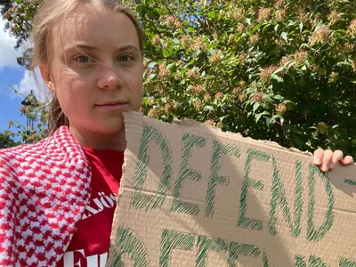 Greta Thunberg acuză Israelul de răpire (sursa: X/Greta Thunberg)