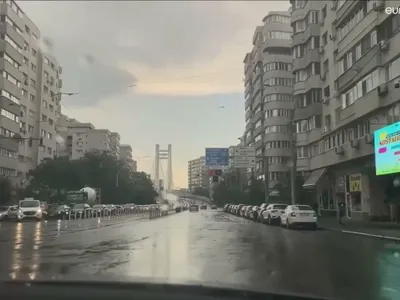 Vreme rece săptămâna viitoare, cu ploi, vânt şi ninsoare la altitudini mari Foto: Captură video