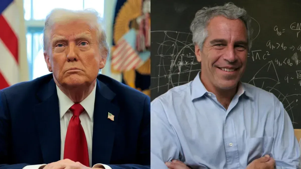Trump și emailurile din dosarul Epstein (sursa: CBS News)