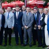 Puciștii din PNL; grupați în jurul lui Grindeanu Foto: Facebook