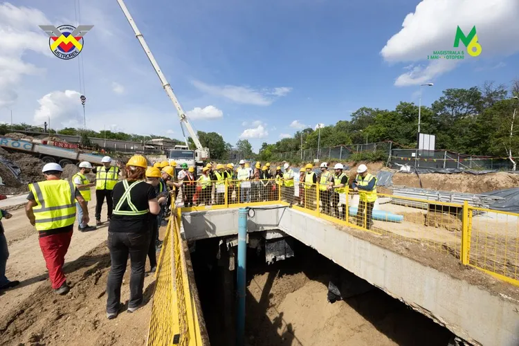 Dezastrul de pe DN1 București-Otopeni se prelungește cu doi ani: metroul, gata în 2028-2029 Foto: Metrorex