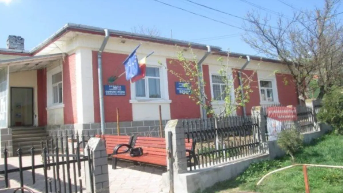Sediul primăriei Rediu, din Iași