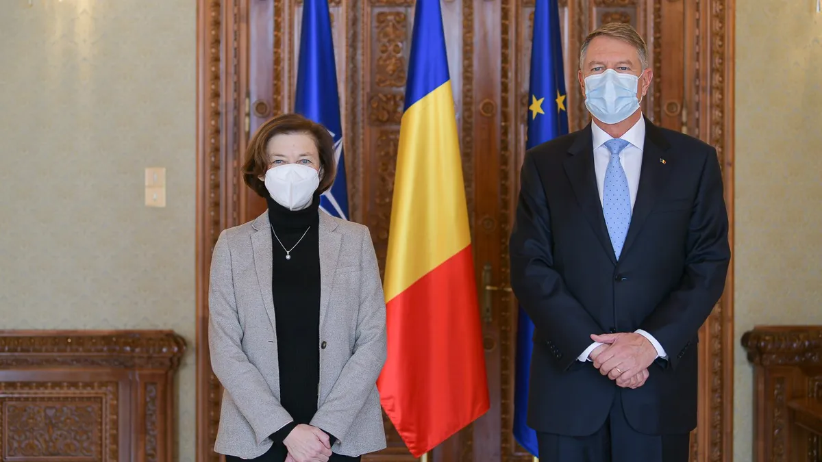 România mulțumește Franței pentru trupe. (sursă: presidency.ro)