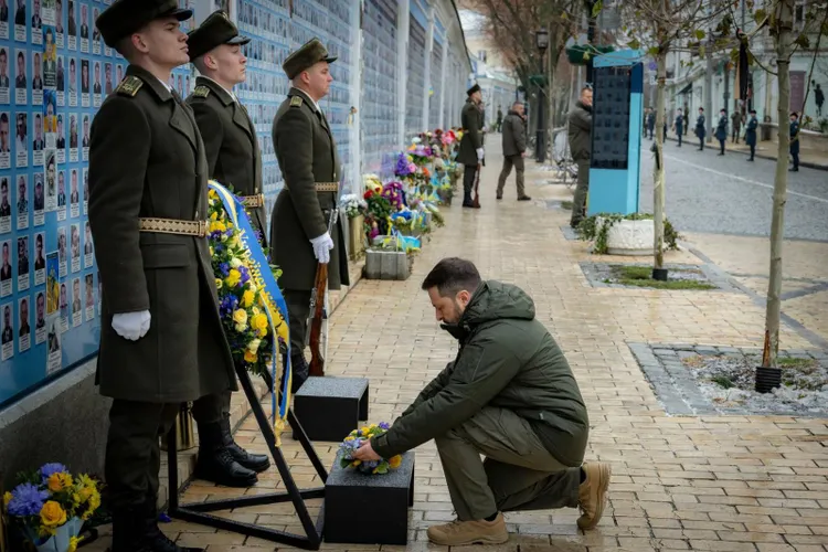 Pierderile umane ale Ucrainei în război (sursa: Facebook/Volodimir Zelenski)