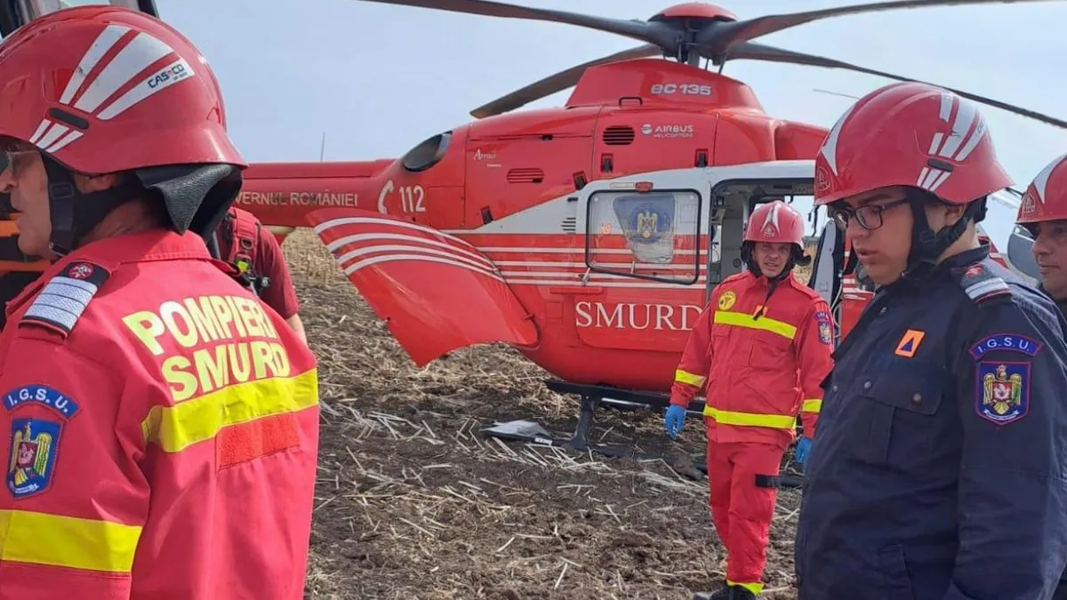 Serie de accidente mortale în weekend (sursa: Facebook/IGSU - Inspectoratul General pentru Situatii de Urgenta, Romania)