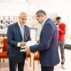 Marian Neacsu si mentorul său, Adrian Năstase Foto: Facebook