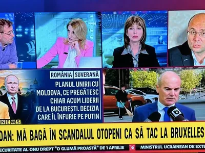 Rareș Bogdan neagă implicarea la Otopeni (sursa: Realitatea TV)