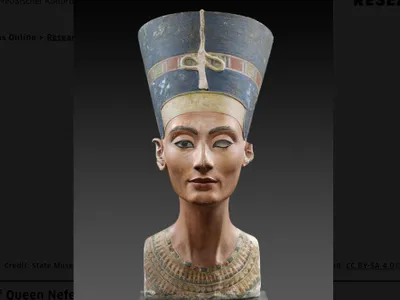 Petiţie pentru restituirea bustului lui Nefertiti (sursa: smb.museum)