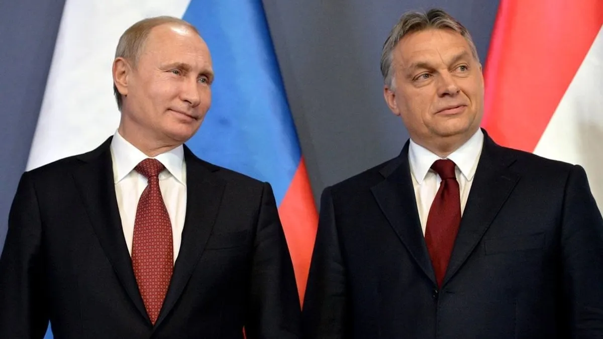 Orban: Ungaria va bloca sancţiuni privind energia nucleară rusă Foto: Kremlin.ru