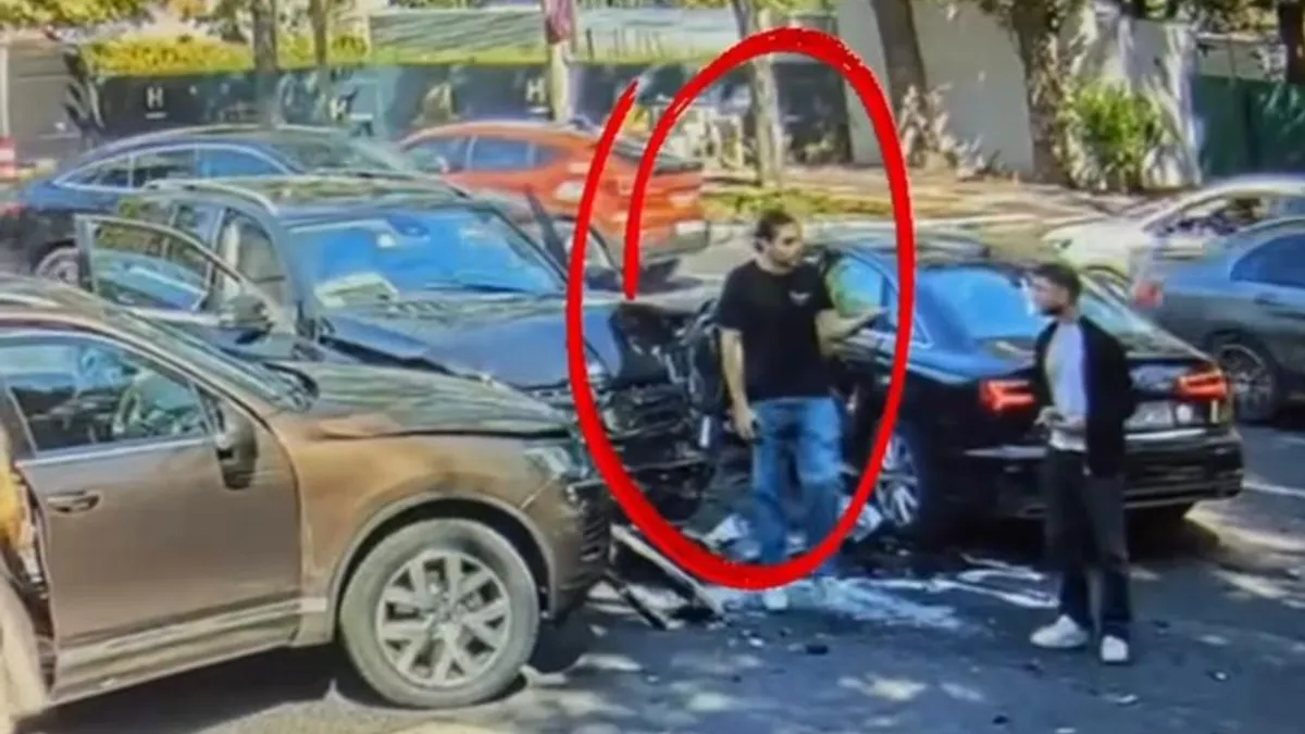 Fiul lui Ilie Dumitrescu, accident rutier (sursa: Facebook/Sonia Simionov)