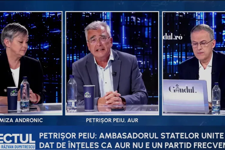 Ambasadele Franței și Germaniei nu au invitat niciodată vreun lider AUR, se plânge Petrișor Peiu