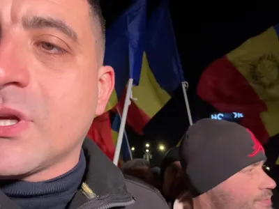 Protestele AUR împotriva anulării alegerilor prezidențiale (sursa: Facebook/George Simion)