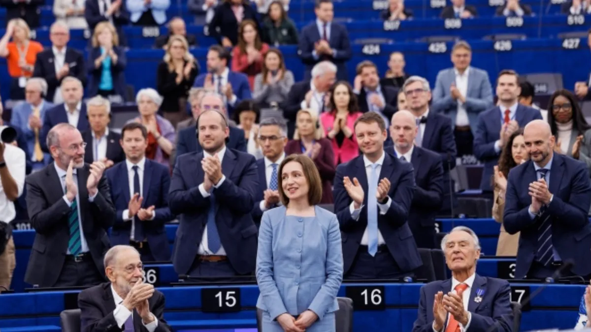 Eurodeputații, solidari cu Maia Sandu (presedinte.md)