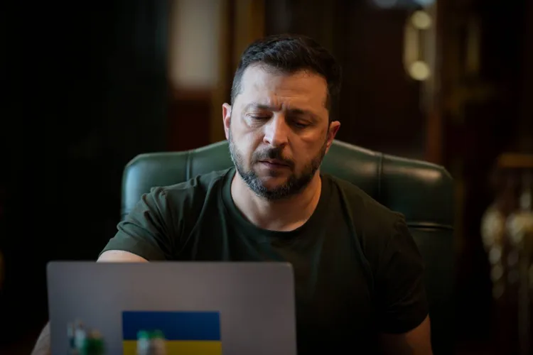 Zelenski cere României apărare aeriană comună (sursa: Facebook/Volodimir Zelenski)