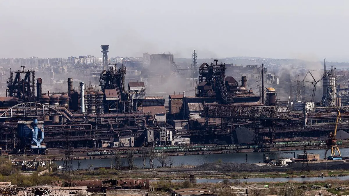 Misiunea din Mariupol s-a încheiat (sursa: Twitter/Hanna Liubakova)