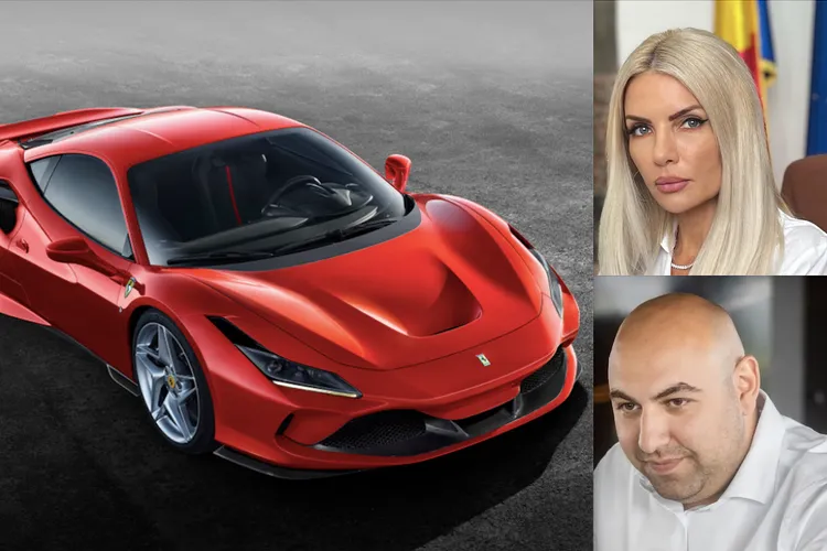 Nordis, Ferrari cash din banii țepuiților (sursa: ferrari.com, Hotnews, Facebook/Laura Vicol)