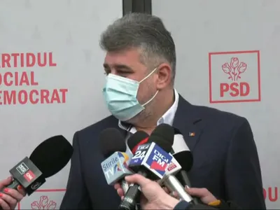 PSD, flori pentru angajatele Parlamentului, oferite din partea șefului PSD, Marcel Ciolacu 