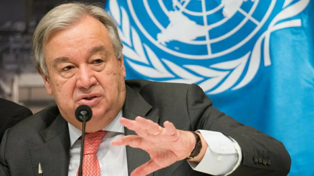 Energia regenerabilă viitorul omenirii (sursa: Facebook/António Guterres) 