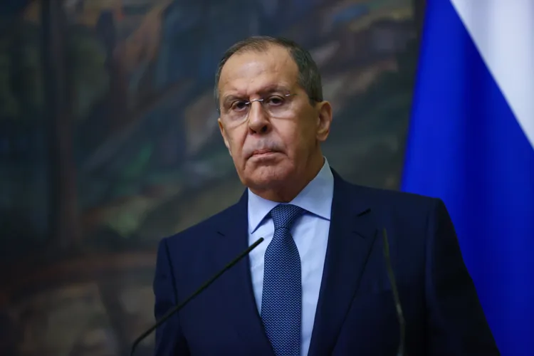 Furie maximă: Lavrov, interzis în Polonia (sursa: Twitter/МИД России)