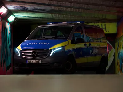 Atac armat lângă Stuttgart, atacatorul, împușcat (sursa: Facebook/Polizei Stuttgart)