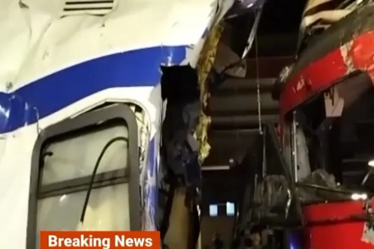 Alt accident de tren în România (sursa: Digi24)
