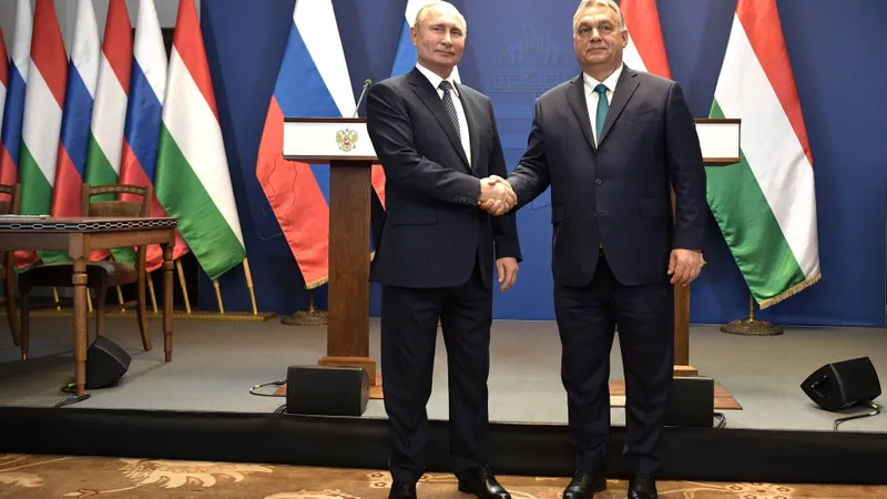 Orbán, cel mai asumat propagandist putinist (sursa: kremlin.ru)