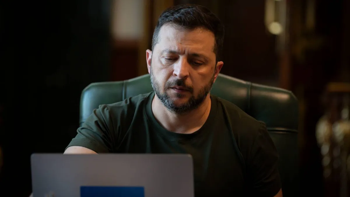 Zelenski cere României apărare aeriană comună (sursa: Facebook/Volodimir Zelenski)