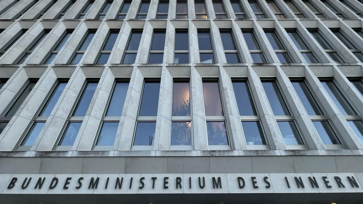 Atacuri în Germania, posibilă implicare rusă (sursa: X/Bundesministerium des Innern und für Heimat)