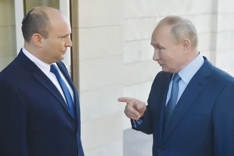 Bennett, cu avionul Mossad la Moscova (sursa: Sputnik)