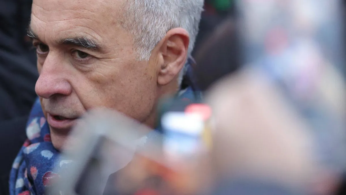 Influencerii lui Georgescu, audiați la IGPR (sursa: Inquam Photos/Octav Ganea)