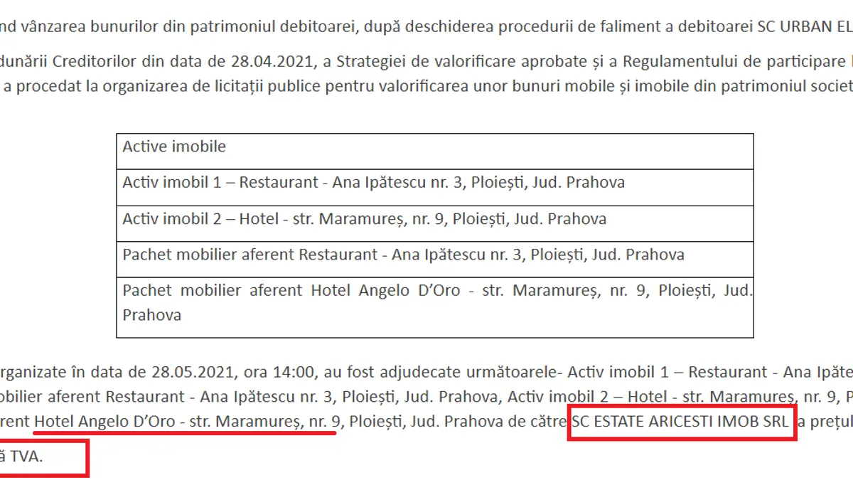 bunuri Urban Electric SRL