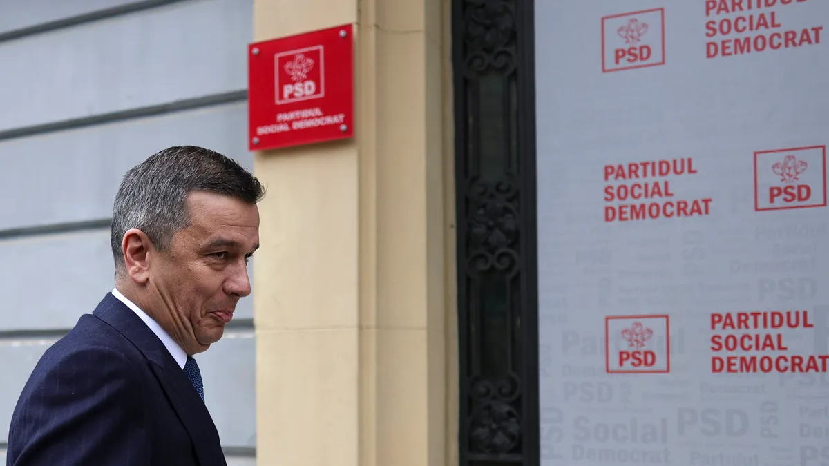Fost vicepreședinte PSD arată cum Grindeanu a preluat mesajele AUR Foto: Inquam/Octav Ganea