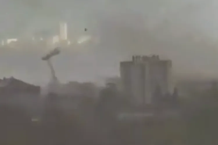 Tornadă în nordul Franțe (sursa: X/Reed Timmer, PhD)