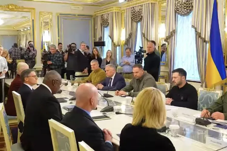 SUA, nou ajutor militar pentru Ucraina (sursa: Facebook/Volodimir Zelenski)